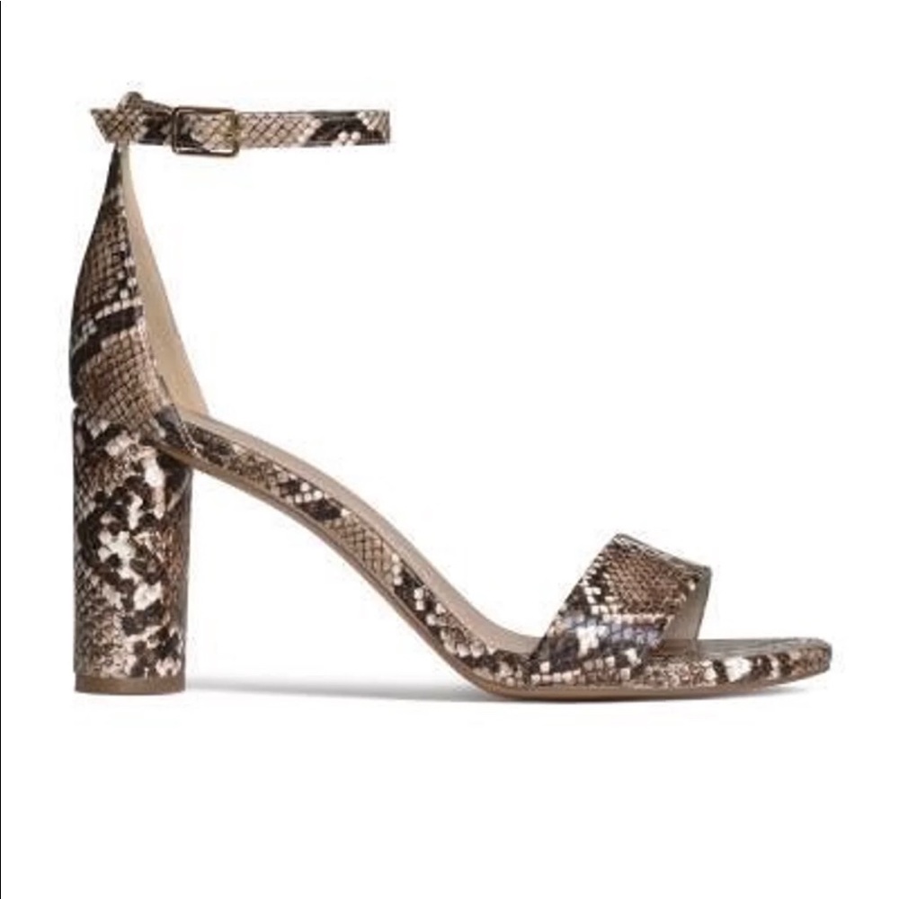 H&M snakeskin heels